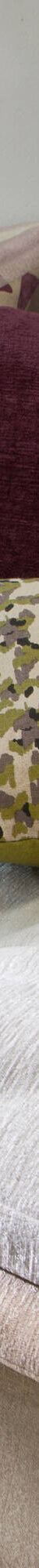 Long coussin de canapé chenille (gris perle) Long coussin de canapé chenille (gris perle)
